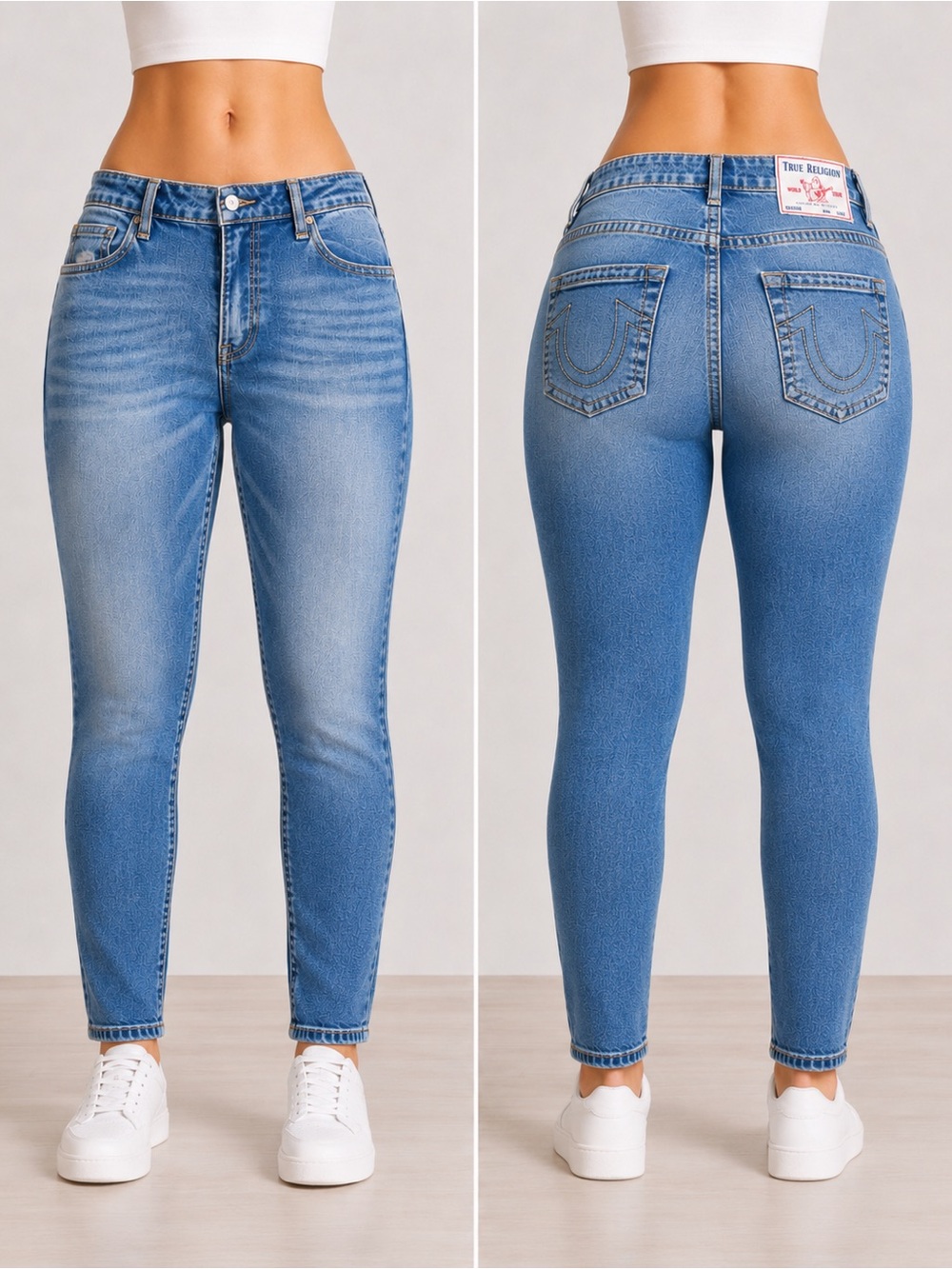 🧨SALE 4th OF JULY🧨 True Religion Jennie Curvy Skinny Jeans Size 33 Premium Denim